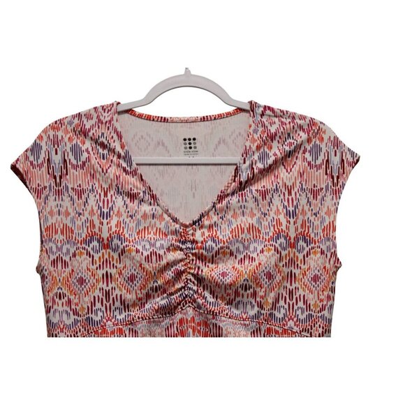 Title Nine Dress Size Medium Colorful Stretch Outdoor Camping Pocket Athletic - Picture 2 of 15